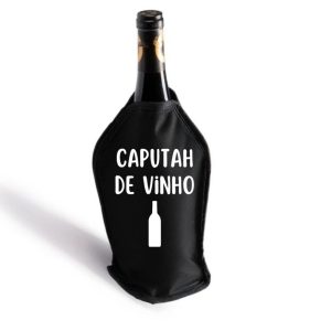 Luva refrigeradora para garrafa "Caputah de Vinho"