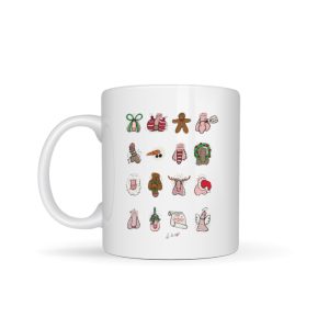 Caneca "pilinhas natalícias"