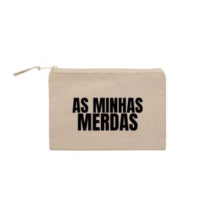 Bolsa média "as minhas merdas" (100% algodão)